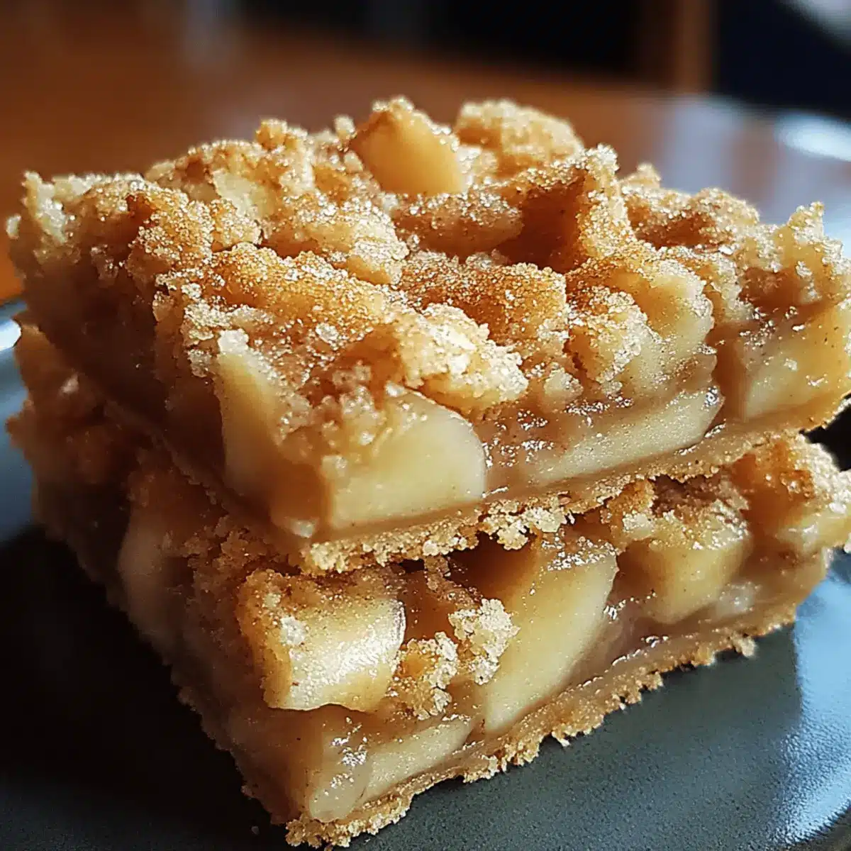 Ultimate Crispy Delicious Apple Pie Bars Recipe